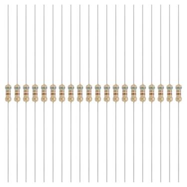 Imagem de YOKIVE 200 peças 1/4W (0,25 Watts) 680 Ohm 5% de resistor de filme de carbono, resistor fixo único de filme de carbono | Ótimo para dispositivos eletrônicos DIY, placas de circuito, sensores