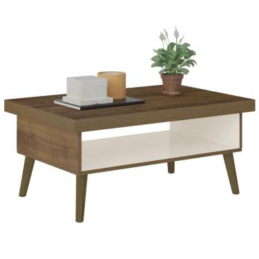 Imagem de Mesa De Centro Sala 91 Cm Lucca 3840 Arly Pinho Off White