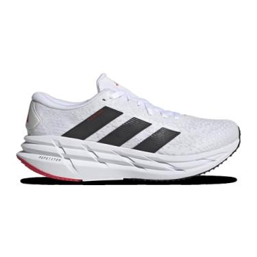 Imagem de adidas Tênis de corrida masculino Adistar 4, Branco/carbono/rubi puro, 44