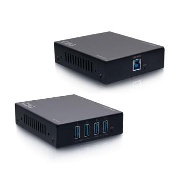 Imagem de C2G Kit extensor Superbooster® de 4 portas USB sobre Cat6a - USB 3.2 Gen1 (5Gbps)