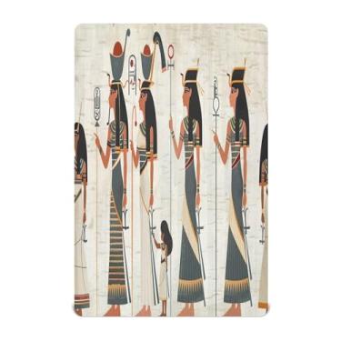 Imagem de xigua Lençol de berço feminino egípcio antigo para meninas e meninos, lençol macio e respirável adequado para berço padrão e cama infantil 71 x 132 cm