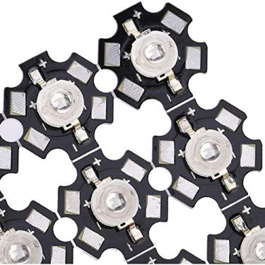 Imagem de Ymiko Contas de Luz LED Vermelha de Alta Potência 3W para Projetos e Luminárias de Iluminação DIY (455-460NM)