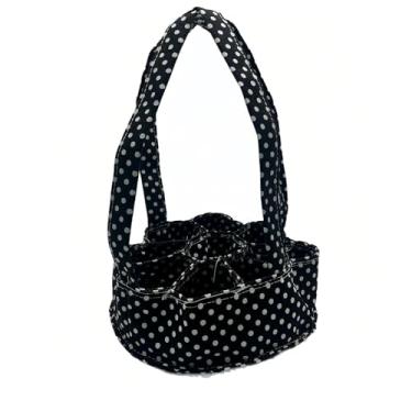 Imagem de Cesta premium para coletar ovos com alça confortável, cesta multiuso para coletar ovos frescos, disponível nas cores preto e vermelho (preto)