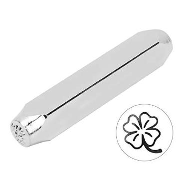 Imagem de Conjunto de ferramentas de estampagem de metal de aço, 6 mm 1/10.2 cm design de aço carbono ferramenta de estampagem de carimbo para bricolage couro madeira joias artesanato amante de artesanato e