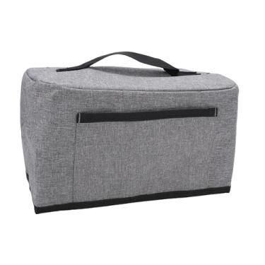 Imagem de Eujgoov Estojo de Transporte para Prensa de Caneca Bolsa de Armazenamento de Lona Com Compartimento Espaçoso Capa Protetora contra Poeira Organizador Portátil para Máquinas de Prensa Térmica Acessórios 11,4 X 6,7 X 6,7 pol.