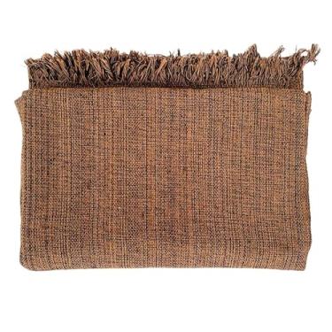 Imagem de Manta Para Sofá Gigante Luxo 2,40X1,80m l Premium De Algodão Capa Decorativa Protetora - Revestimento Protetor para Sofá, Cama, Puff(Brownie mesclado)
