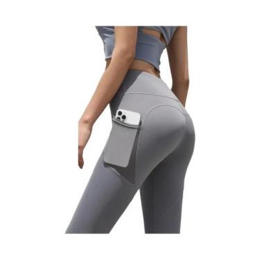 Imagem de Calças De Yoga De Cintura Alta Para Mulheres 2024 Leggings Com Bolso N