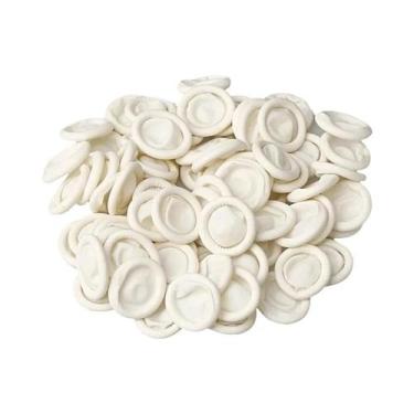 Imagem de Luvas De Látex Descartáveis Multicoloridas 100/300PCS Com Borda Rolada