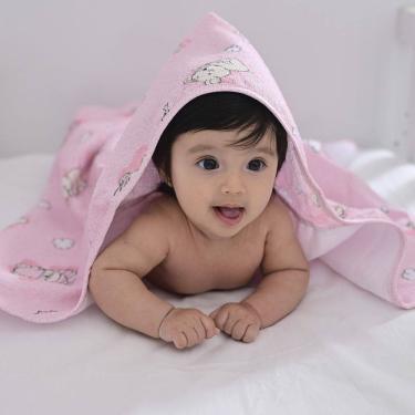 Imagem de Toalha de Felpa para Bebê 67 cm x 90 cm Pixuxu
