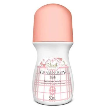 Imagem de Desodorante Roll-On Sweet Collection Peach 50ml Giovanna Baby Proteção 48h