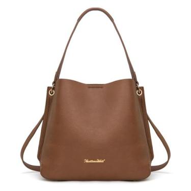 Imagem de Bolsa Hobo Montana West MWC-584DBR marrom para mulheres