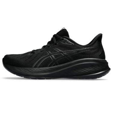 Imagem de ASICS Tênis de corrida feminino Gel-Cumulus 26, Preto/preto, 34