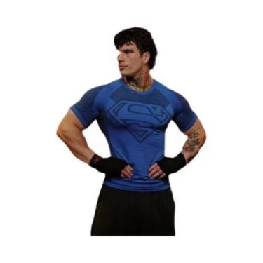 Imagem de Camiseta Esportiva Masculina 3D De Alta Elasticidade, Secagem Rápida E
