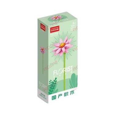 Imagem de Blocos De Construção De Flores Em Pequenas Partículas, Brinquedos Educ