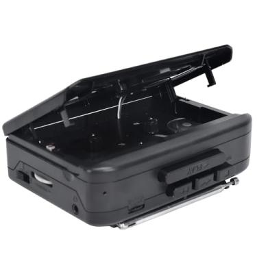 Imagem de aqxreight Leitor de Cassetes, Leitor de Fita USB Portátil Com Rádio AM FM, Alto-falantes Estéreo e Entrada para Fone de Ouvido, para Amantes de Música Estilo retrô