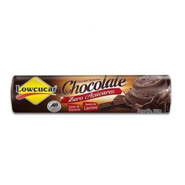 Imagem de Biscoito Recheado Chocolate Zero Lactose, Zero Açúcar Lowçucar 120g