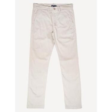 Imagem de Calça Sarja Aleatory Bolso Faca Bege-Masculino