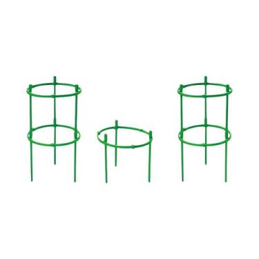 Imagem de Anéis De Suporte Para Plantas Ajustáveis 30 60 90pcs 5 10 15 Camadas L