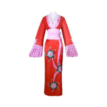 Imagem de Fantasia Sexy De BBoa Hancock Para Mulheres, Kimono Japonês, Traje De 