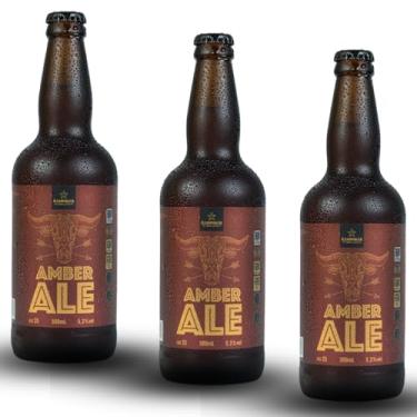 Imagem de Cerveja Campinas Amber Ale 500ml - 3 unidades