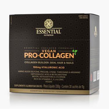Imagem de Vegan Pro-Collagen 100mg 30 sachês 11g Vegano 330g Essential-Unissex