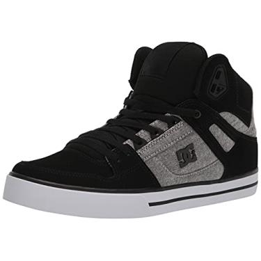 Imagem de DC Tênis masculino Pure High Top Wc Skate Shoes Casual, Preto/Navio de guerra/armadura, 12.5