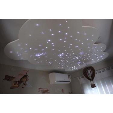 Imagem de Fibra Ótica Iluminação Kit Estrelas 100 Pontos Rgbw Controle