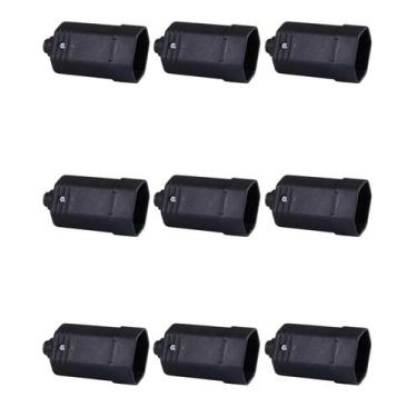 Imagem de 9 Tomadas Fêmea 2P+T 10A 3 Pinos MarGirius Desmontável