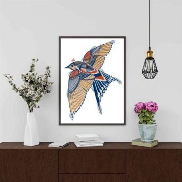 Imagem de Quadro Arte Andorinha Moderna 33X24Cm