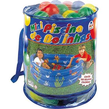 Imagem de Mini Piscina de Bolinhas Com 100 Bolinhas - Braskit