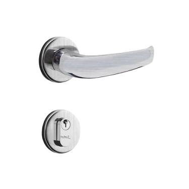 Imagem de Fechadura 55mm Externa Mz920 Cromado Acetinado - Papaiz, Cromado Aceti