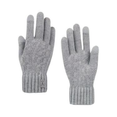 Imagem de Luvas Térmicas Unissex Mais Quentes Com Tela Sensível Ao Toque, Forro 