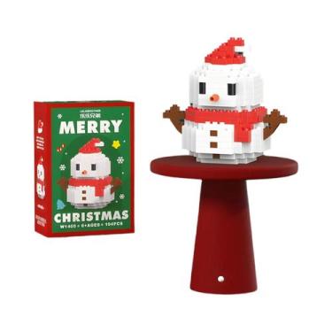 Imagem de Presentes De Natal Para Crianças, Quebra-Cabeça De Blocos De Construçã