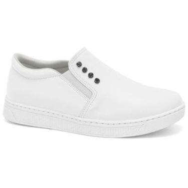 Imagem de Tênis Feminino Slip On Branco Ramarim 2487206-1-Feminino