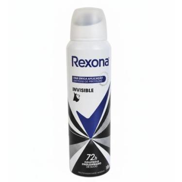 Imagem de Rexona Aerosol Feminino Invisible 150ml Anti Manchas Brancas