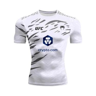 Imagem de Camiseta UFC De Secagem Rápida E Respirável Tamanho Grande Estilo Euro
