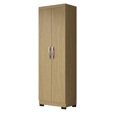 Imagem de Armário Multiuso 2 Portas New 2000192 Atacama Com Pés Preto - Aramóveis