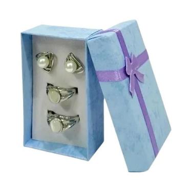 Imagem de Caixas De Presente Coloridas Para Joias, 24 Peças, Embalagem Vazia De 