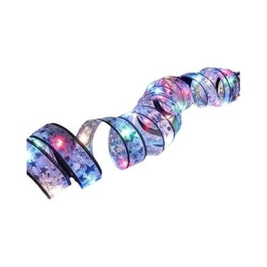 Imagem de Luzes De Fada LED Em Fita Para Decoração De Árvore De Natal, Laços DIY