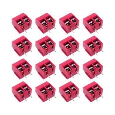Imagem de Kit De Conectores De Bloco Terminal PCB Com Passo De 5.0mm, 2P 3P, Par