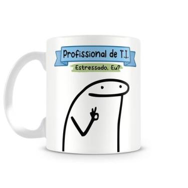 Imagem de Caneca meme flork profissional de TI - Artgeek