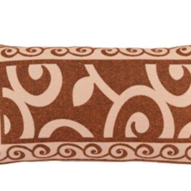 Imagem de Capa De Almofada Decorativa Turin Retangular 1 Peça 58% Algodão / 42% Poliéster - Arabesco Coral