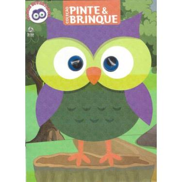 Imagem de Livro - Coleção Pinte e Brinque - Olhos Divertidos - On Line Editora