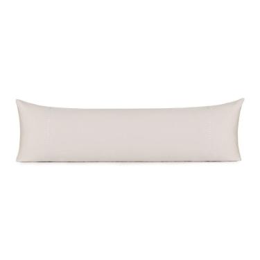 Imagem de Fronha Body Pillow Altenburg Bordados Em Cetim 300 Fios Cerclê Branco