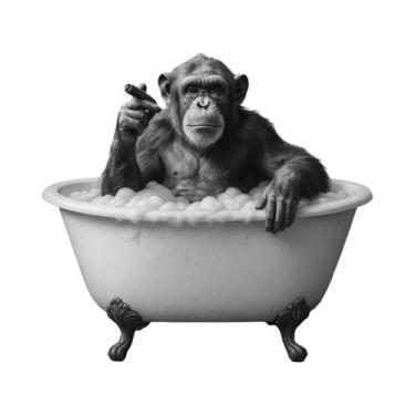 Imagem de Pôster De Banheiro Rainha Vitoriana Em Tela, Arte De Parede Engraçada,