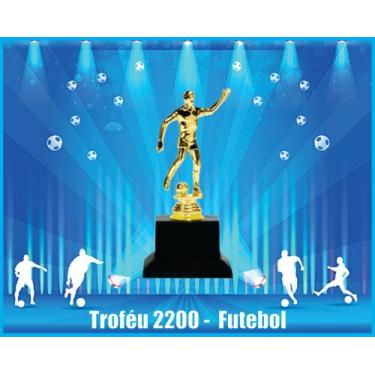 Imagem de Troféu Artilheiro Futebol - 25 Cm Cod: 2200 - JEBS TROFEUS