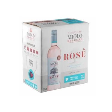 Imagem de Vinho Rosé Seco Seleção Miolo Bag In Box 3l