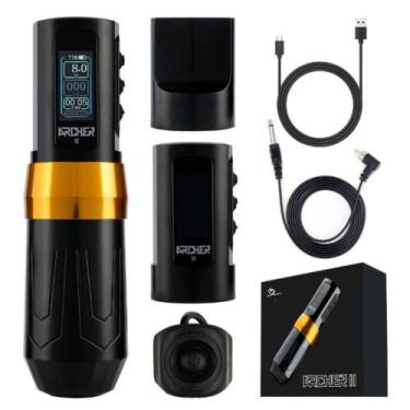 Imagem de Máquina de Tatuagem Pen ARCHER II - DragoArt, Preto