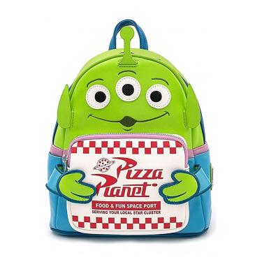 Imagem de Mochila Escolar Infantil Loungefly Pixar Toy Story para Crianças a Partir de 10 Anos, Azul