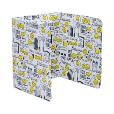 Imagem de Fogão a Gás Dobrável Para Cozinha E Proteção Contra Respingos De Óleo 